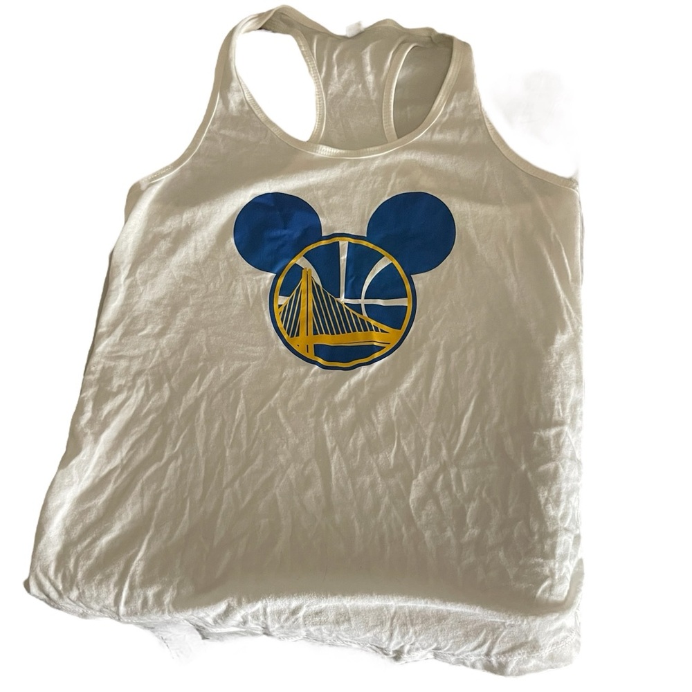 Golden State WARRIORS Mickey ears tank top